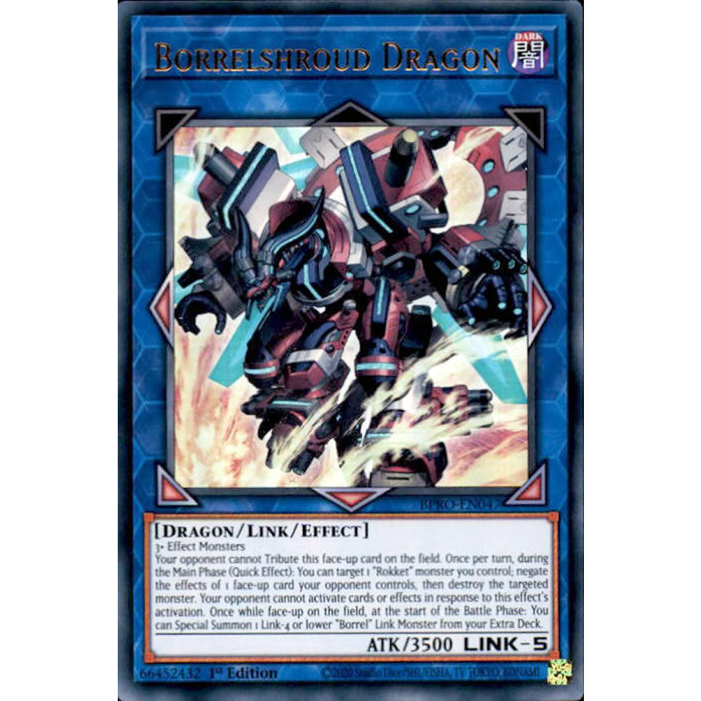 Borrelshroud Dragon BPRO-EN047 Yu-Gi-Oh! Card from the Burst Protocol Set