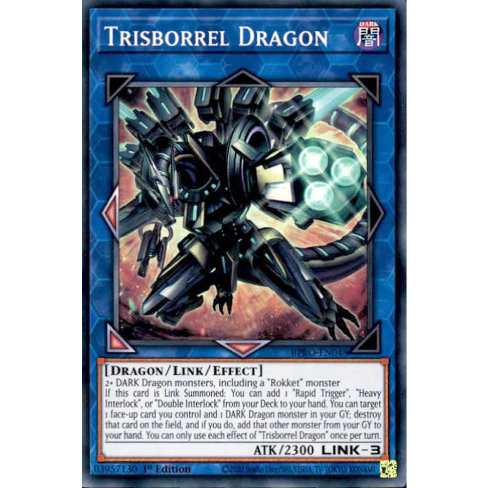 Trisborrel Dragon BPRO-EN048 Yu-Gi-Oh! Card from the Burst Protocol Set