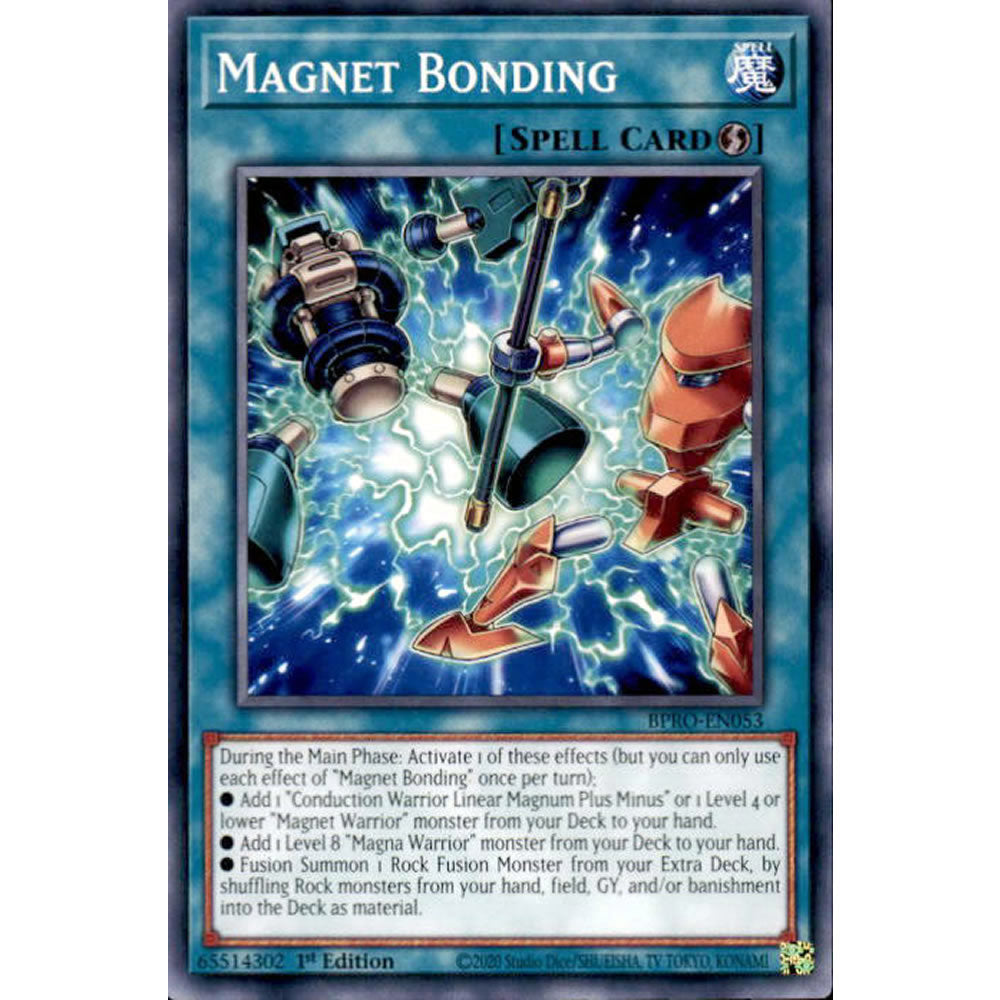 Magnet Bonding BPRO-EN053 Yu-Gi-Oh! Card from the Burst Protocol Set