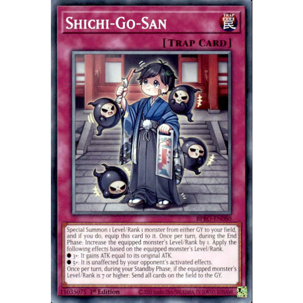 Shichi-Go-San BPRO-EN080 Yu-Gi-Oh! Card from the Burst Protocol Set