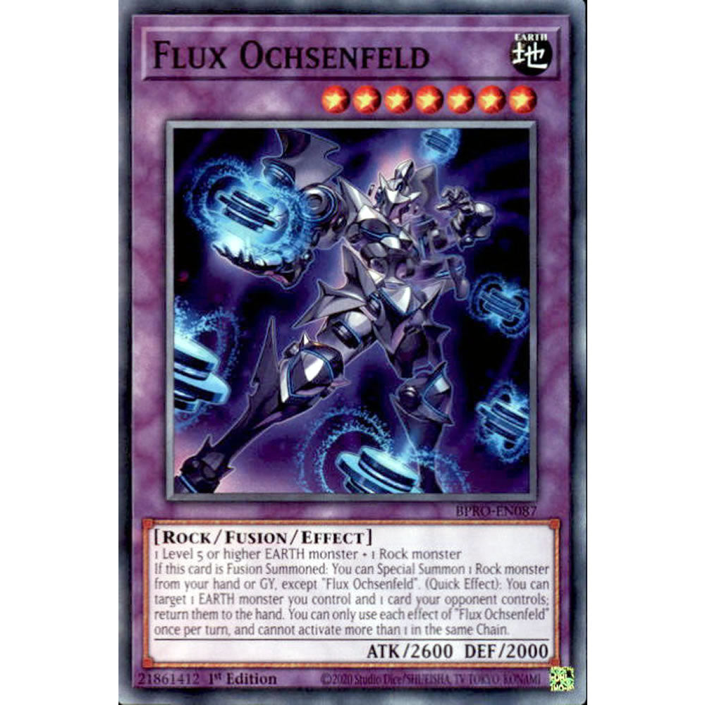 Flux Ochsenfeld BPRO-EN087 Yu-Gi-Oh! Card from the Burst Protocol Set