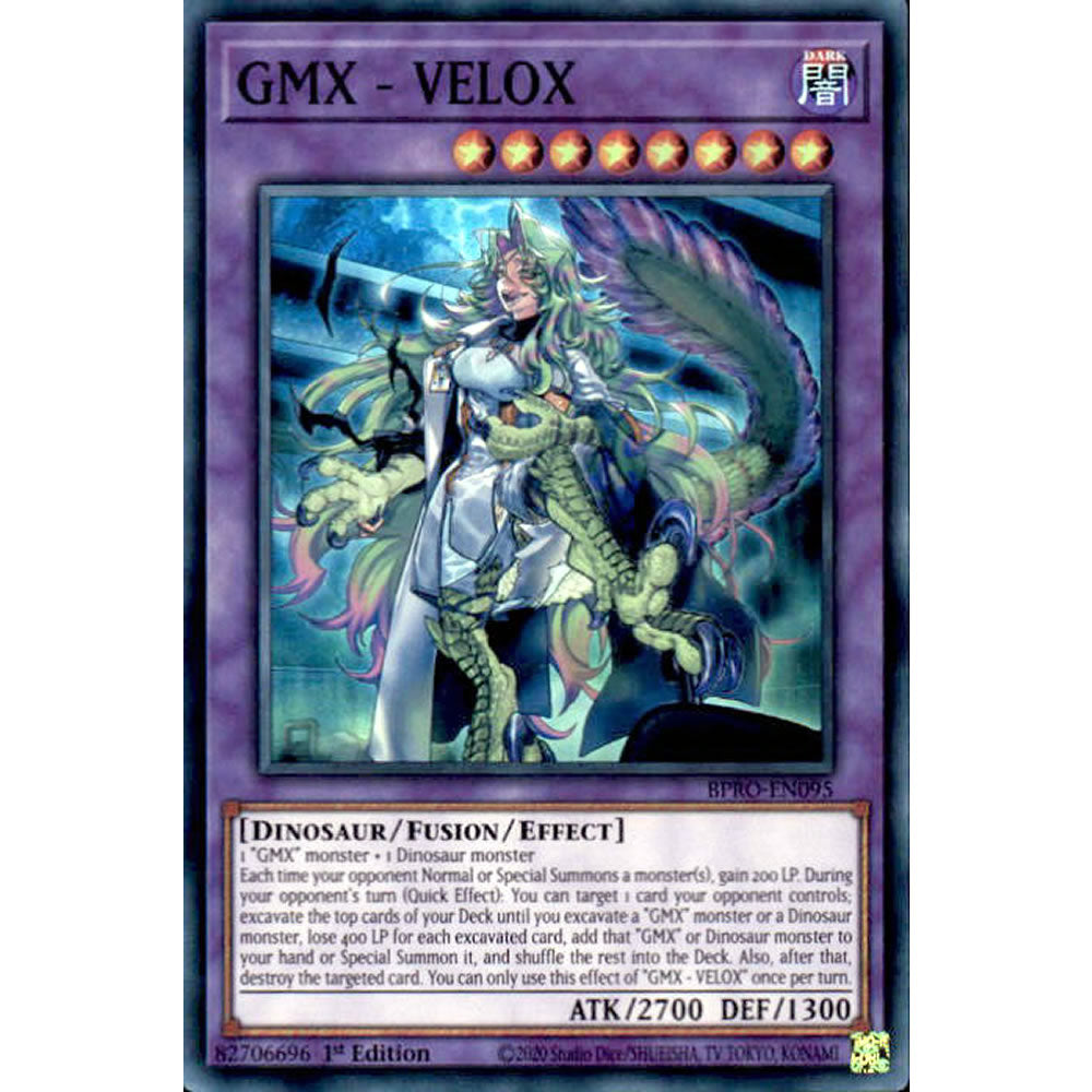 GMX - VELOX BPRO-EN095 Yu-Gi-Oh! Card from the Burst Protocol Set