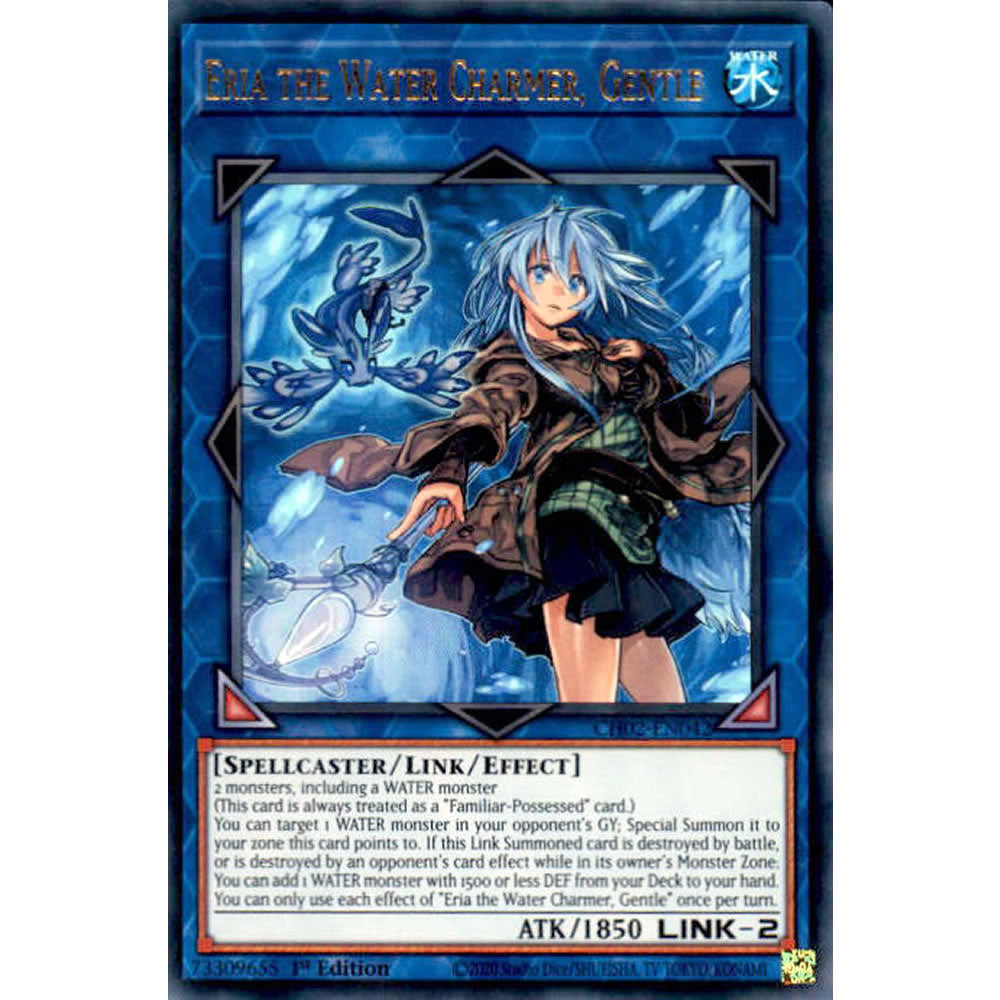 Eria the Water Charmer, Gentle CH02-EN042 Yu-Gi-Oh! Card from the THE CHRONICLES DECK: Spirit Charmers Set