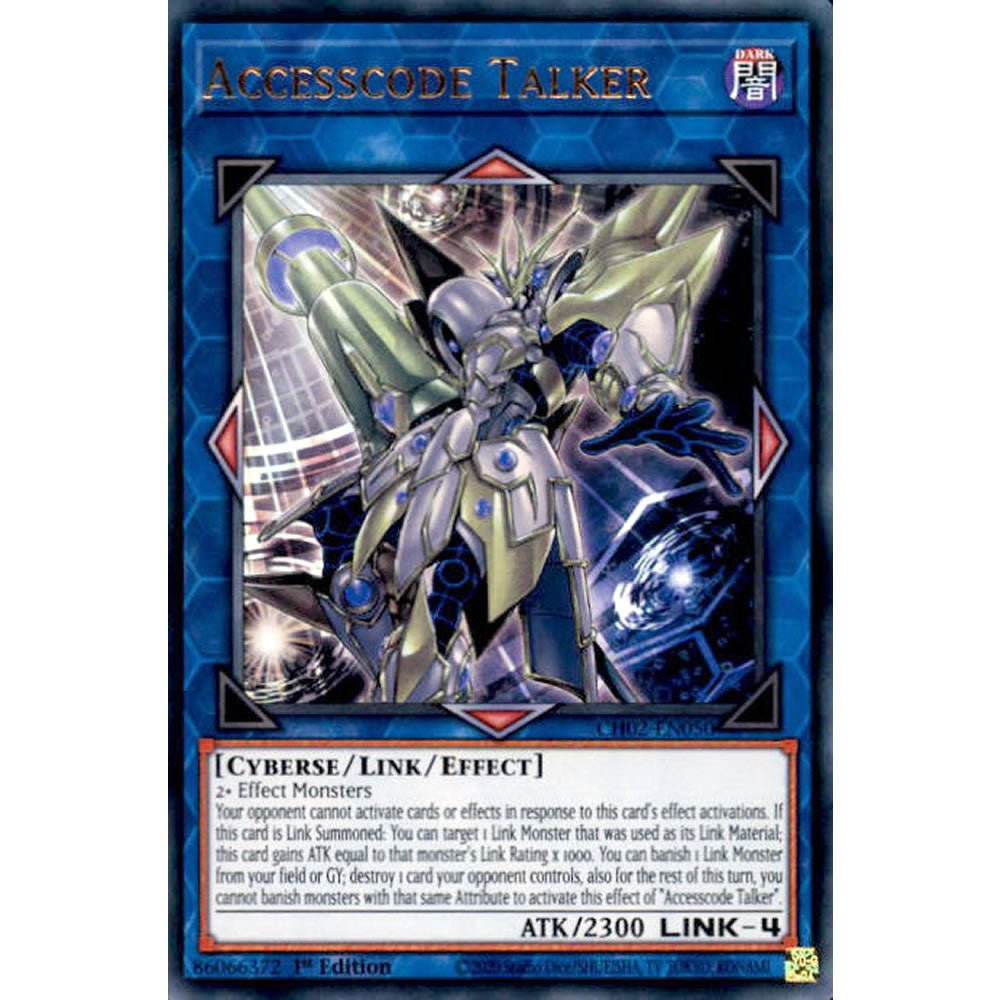 Accesscode Talker CH02-EN050 Yu-Gi-Oh! Card from the THE CHRONICLES DECK: Spirit Charmers Set