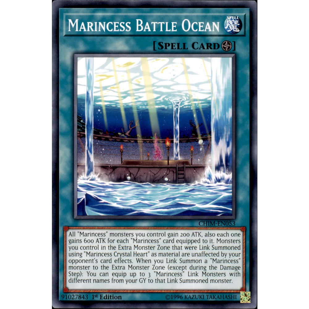 Marincess Battle Ocean CHIM-EN053 Yu-Gi-Oh! Card from the Chaos Impact Set