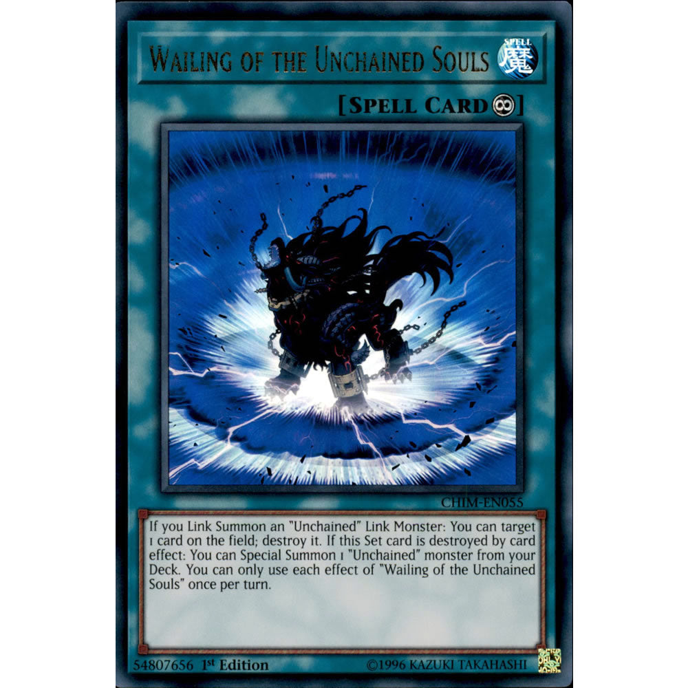 Wailing of the Unchained Souls CHIM-EN055 Yu-Gi-Oh! Card from the Chaos Impact Set
