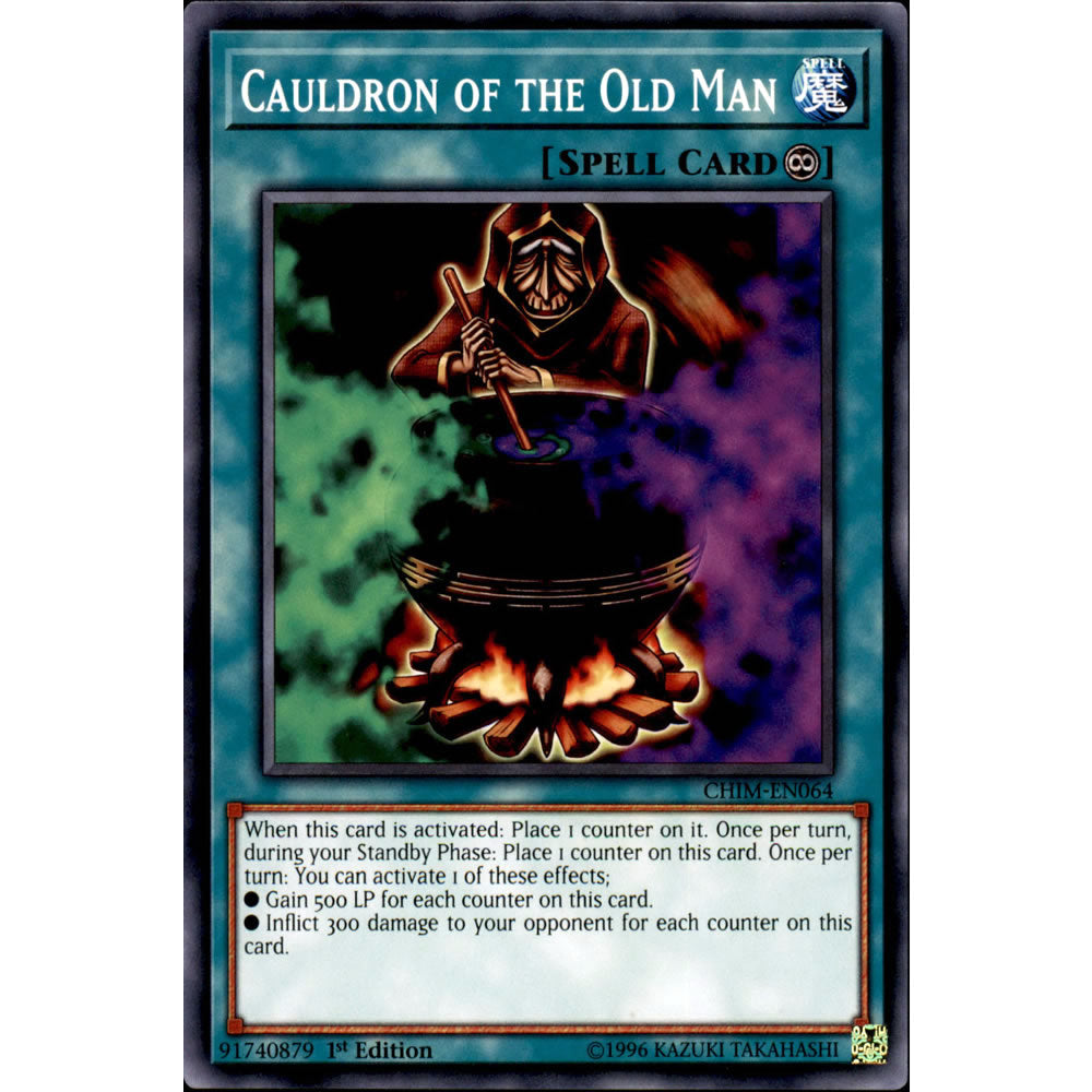 Cauldron of the Old Man CHIM-EN064 Yu-Gi-Oh! Card from the Chaos Impact Set