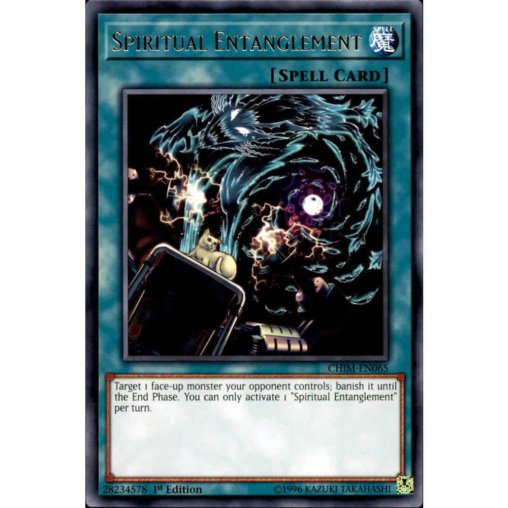 Spiritual Entanglement CHIM-EN065 Yu-Gi-Oh! Card from the Chaos Impact Set