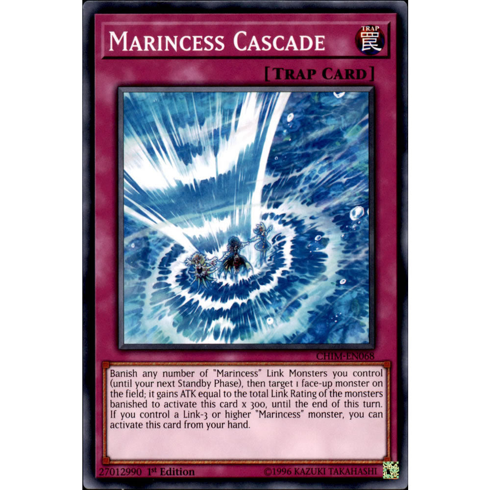 Marincess Cascade CHIM-EN068 Yu-Gi-Oh! Card from the Chaos Impact Set