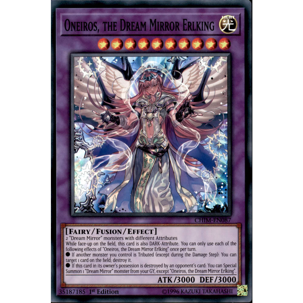 Oneiros, the Dream Mirror Erlking CHIM-EN087 Yu-Gi-Oh! Card from the Chaos Impact Set