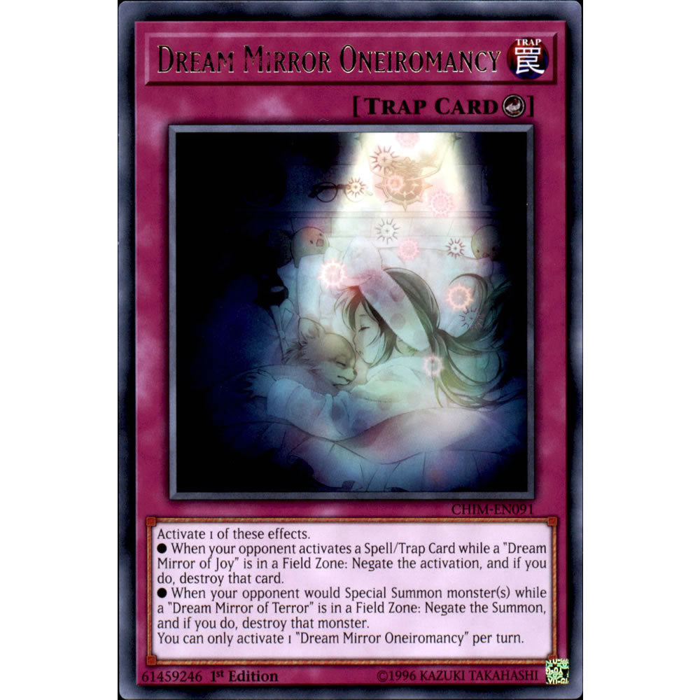 Dream Mirror Oneiromancy CHIM-EN091 Yu-Gi-Oh! Card from the Chaos Impact Set