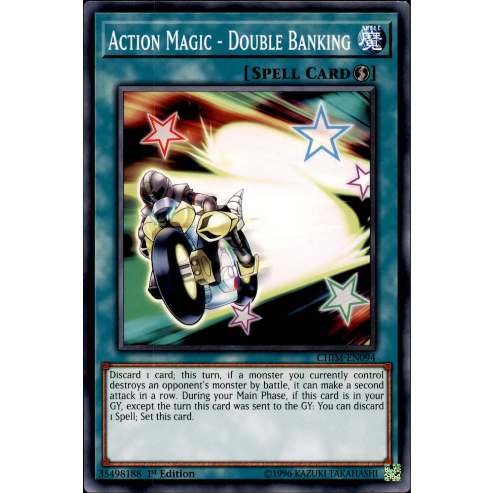 Action Magic - Double Banking CHIM-EN094 Yu-Gi-Oh! Card from the Chaos Impact Set