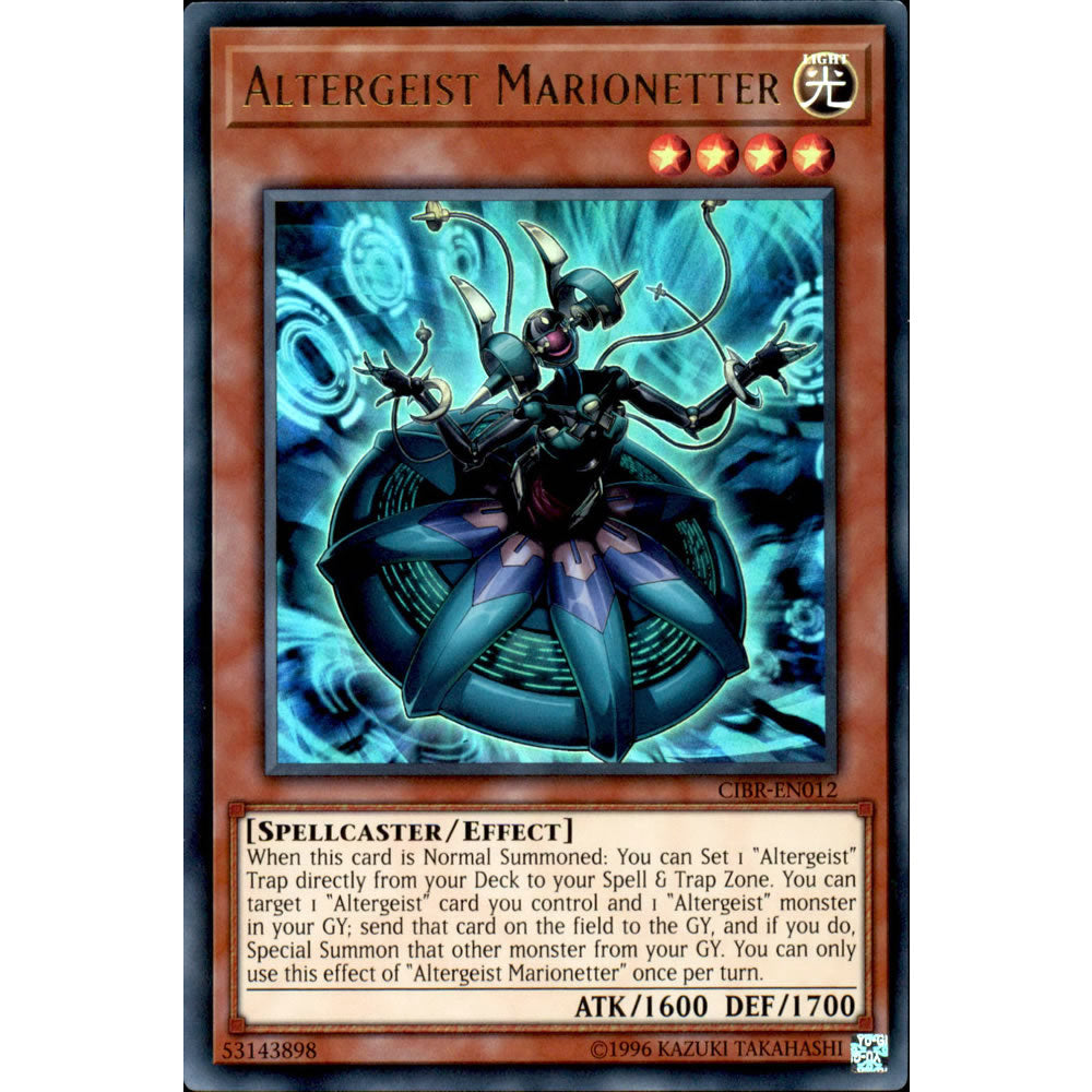 Altergeist Marionetter CIBR-EN012 Yu-Gi-Oh! Card from the Circuit Break Set
