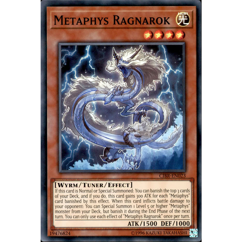 Metaphys Ragnarok CIBR-EN023 Yu-Gi-Oh! Card from the Circuit Break Set