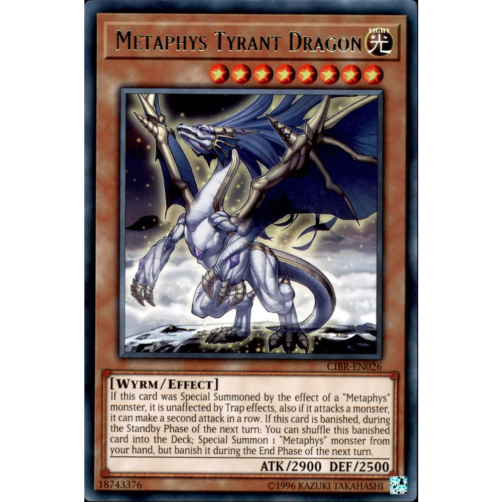 Metaphys Tyrant Dragon CIBR-EN026 Yu-Gi-Oh! Card from the Circuit Break Set