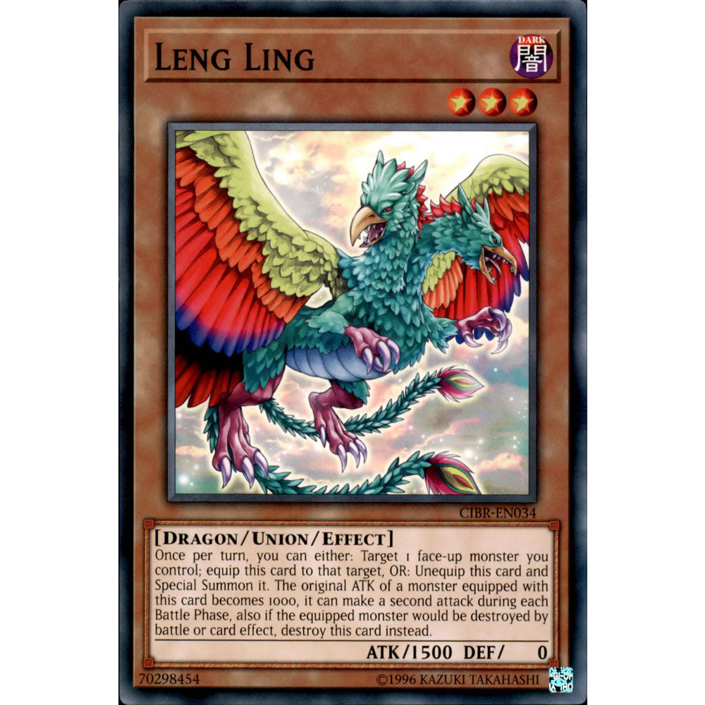 Leng Ling CIBR-EN034 Yu-Gi-Oh! Card from the Circuit Break Set