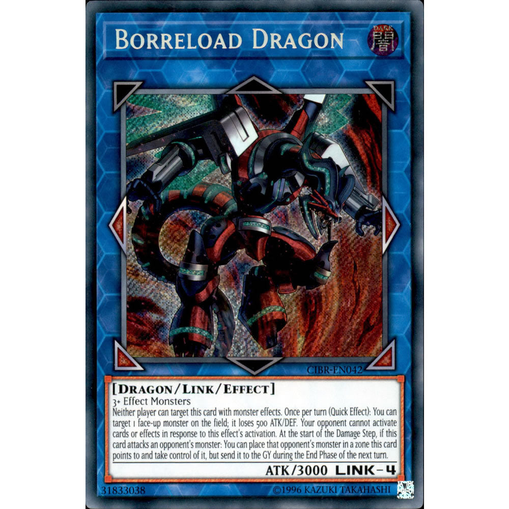 Borreload Dragon CIBR-EN042 Yu-Gi-Oh! Card from the Circuit Break Set