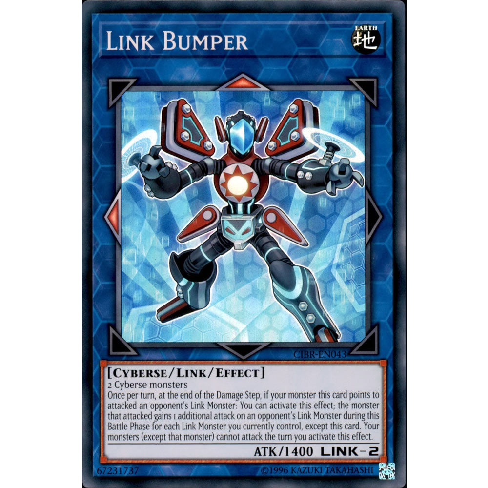 Link Bumper CIBR-EN043 Yu-Gi-Oh! Card from the Circuit Break Set