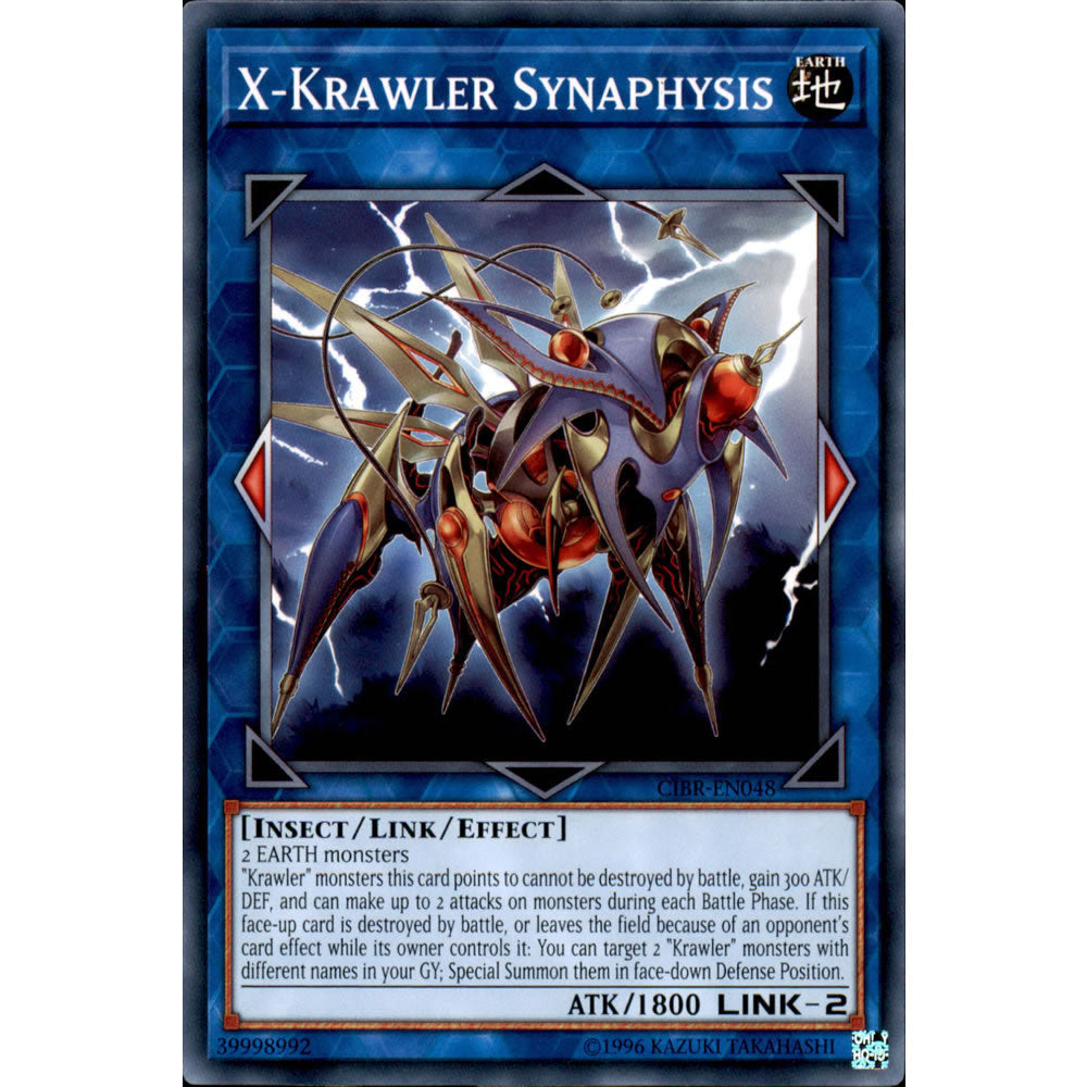 X-Krawler Synaphysis CIBR-EN048 Yu-Gi-Oh! Card from the Circuit Break Set