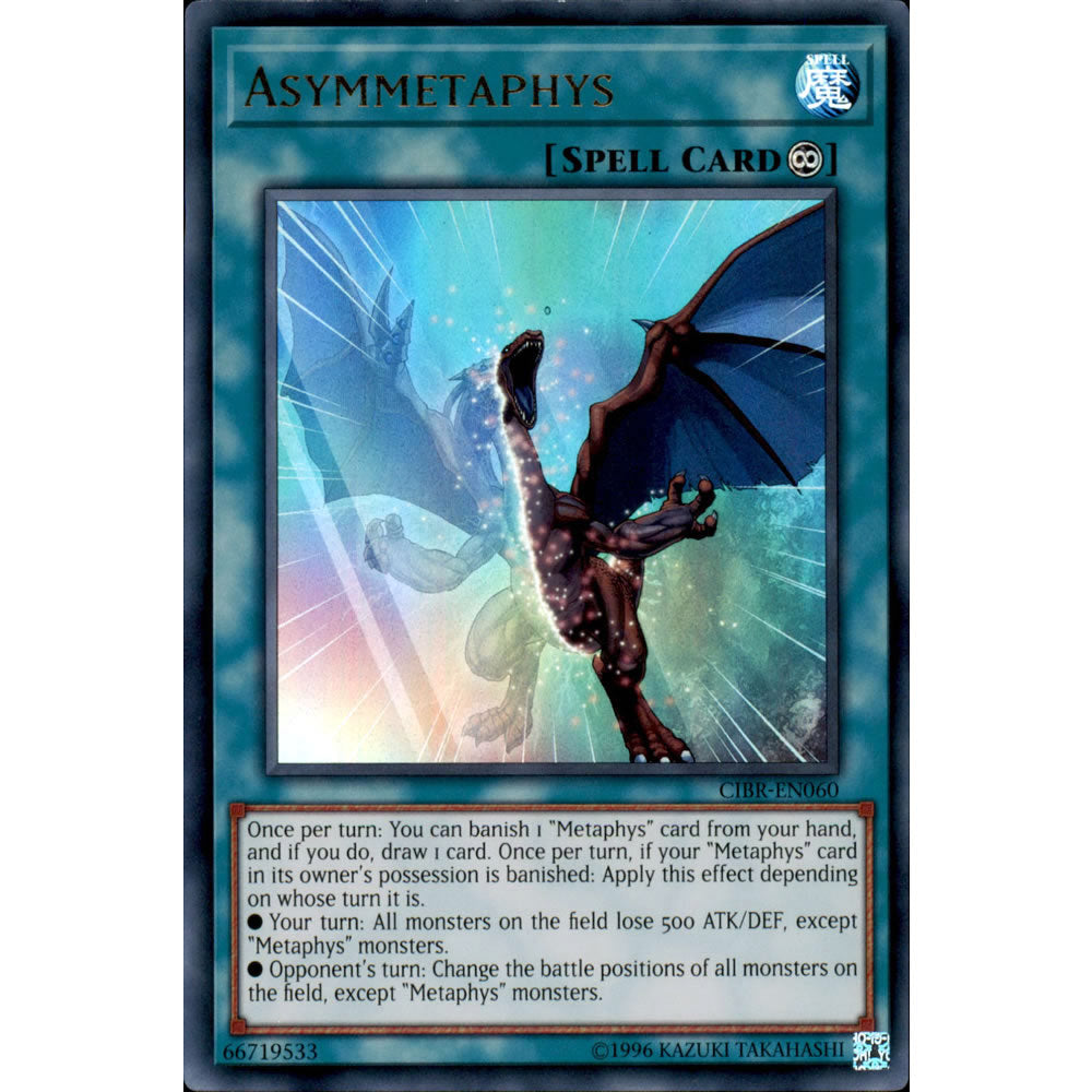 Asymmetaphys CIBR-EN060 Yu-Gi-Oh! Card from the Circuit Break Set