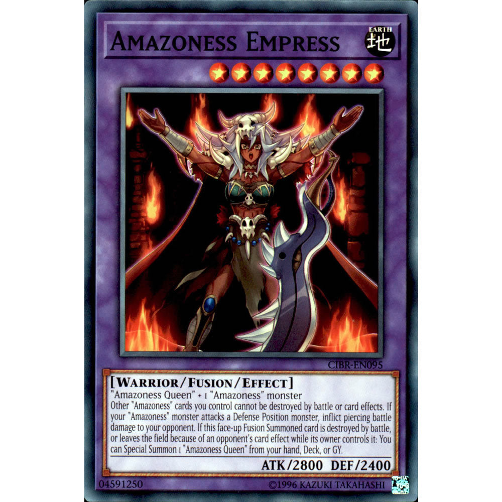 Amazoness Empress CIBR-EN095 Yu-Gi-Oh! Card from the Circuit Break Set