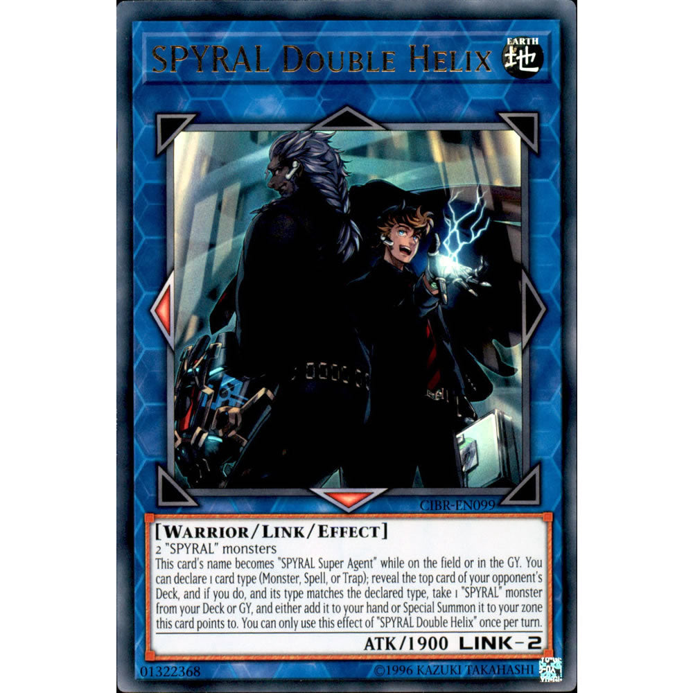 SPYRAL Double Helix CIBR-EN099 Yu-Gi-Oh! Card from the Circuit Break Set