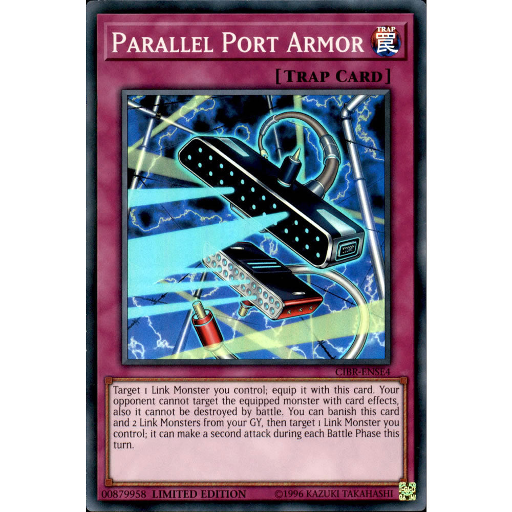 Parallel Port Armor CIBR-ENSE4 Yu-Gi-Oh! Card