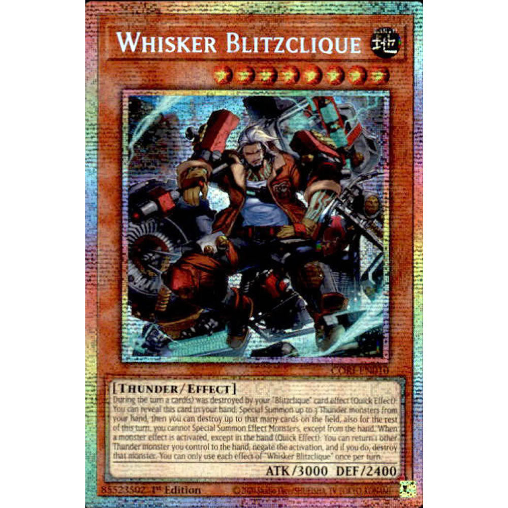 Whisker Blitzclique CORI-EN010 Yu-Gi-Oh! Card from the Chaos Origins Set