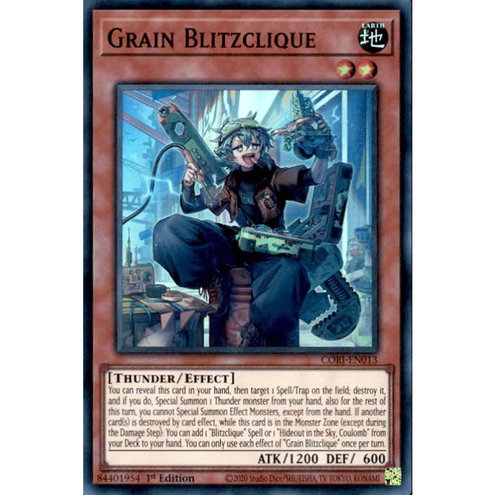 Grain Blitzclique CORI-EN013 Yu-Gi-Oh! Card from the Chaos Origins Set