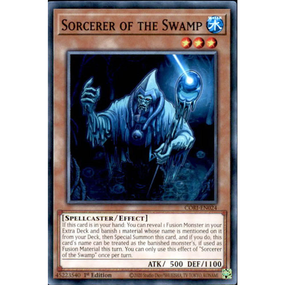 Sorcerer of the Swamp CORI-EN024 Yu-Gi-Oh! Card
