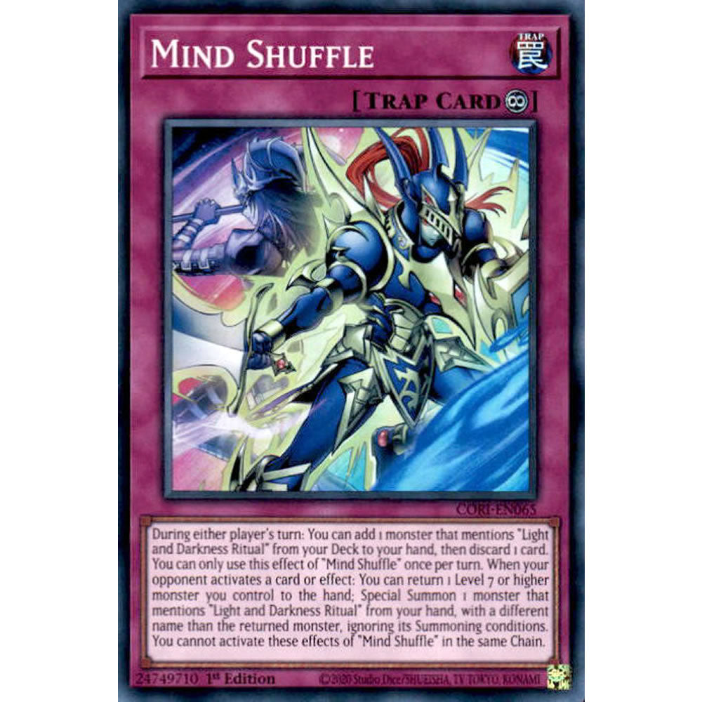 Mind Shuffle CORI-EN065 Yu-Gi-Oh! Card from the Chaos Origins Set