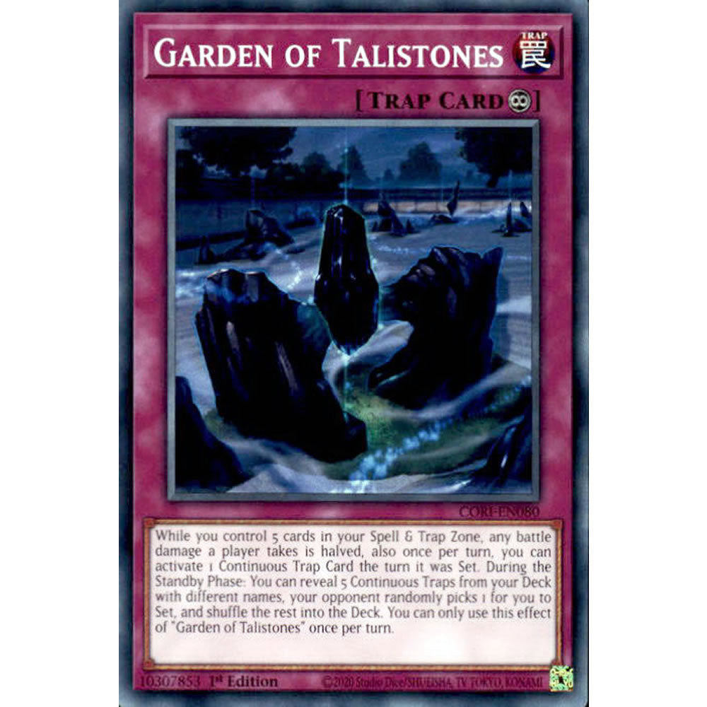 Garden of Talistones CORI-EN080 Yu-Gi-Oh! Card from the Chaos Origins Set