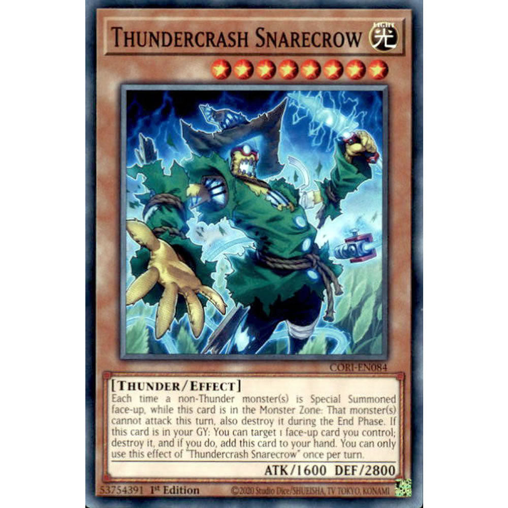 Thundercrash Snarecrow CORI-EN084 Yu-Gi-Oh! Card from the Chaos Origins Set