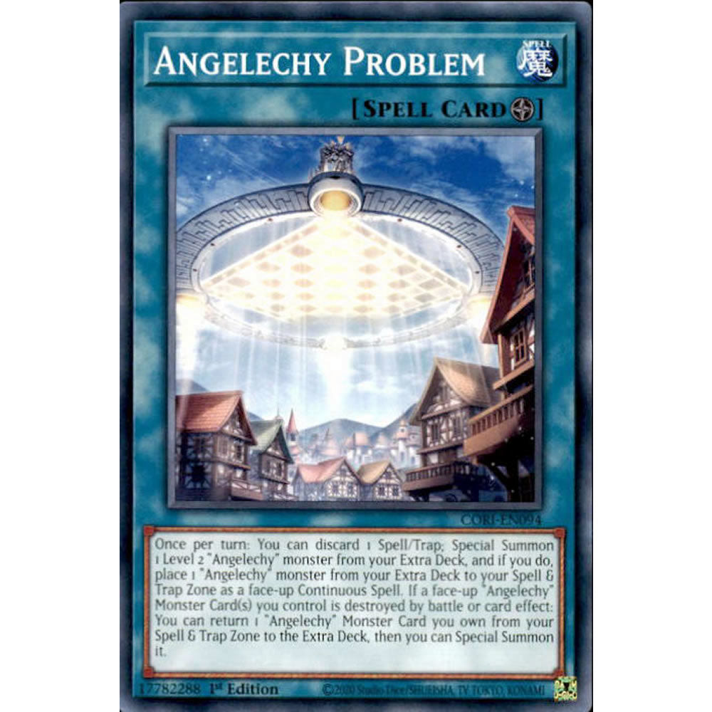 Angelechy Problem CORI-EN094 Yu-Gi-Oh! Card from the Chaos Origins Set