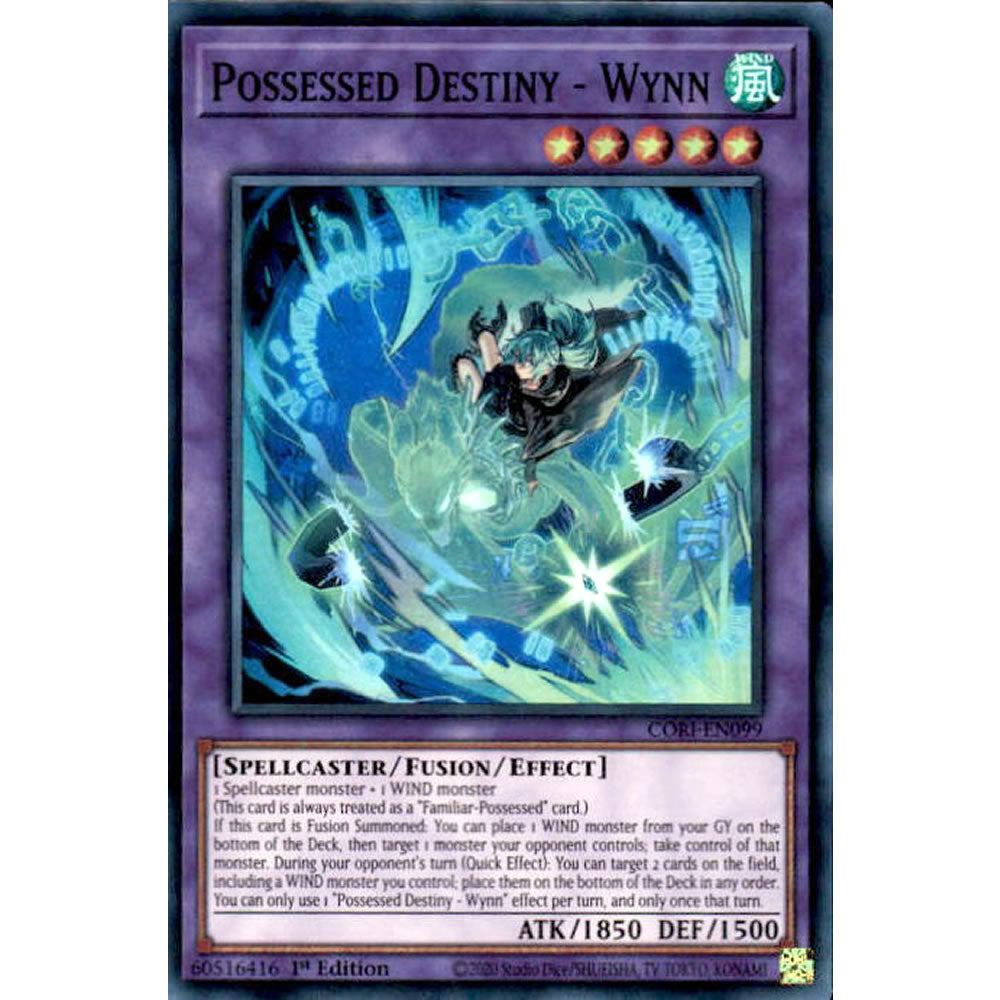 Possessed Destiny - Wynn CORI-EN099 Yu-Gi-Oh! Card from the Chaos Origins Set
