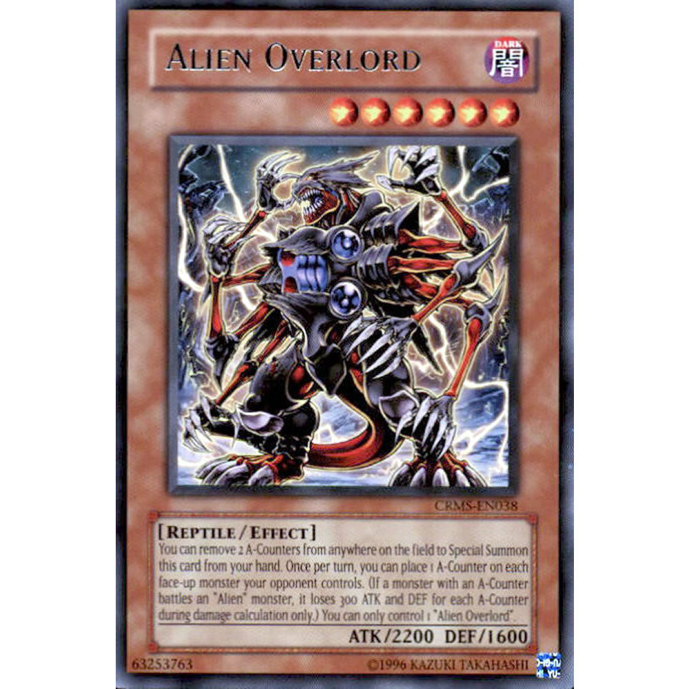Alien Overlord CRMS-EN038 Yu-Gi-Oh! Card from the Crimson Crisis Set