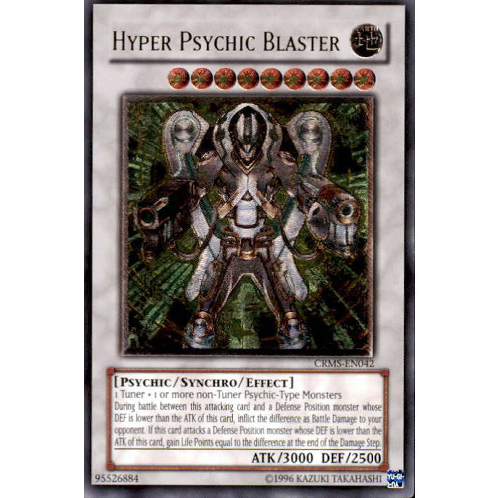 Hyper Psychic Blaster CRMS-EN042 Yu-Gi-Oh! Card from the Crimson Crisis Set
