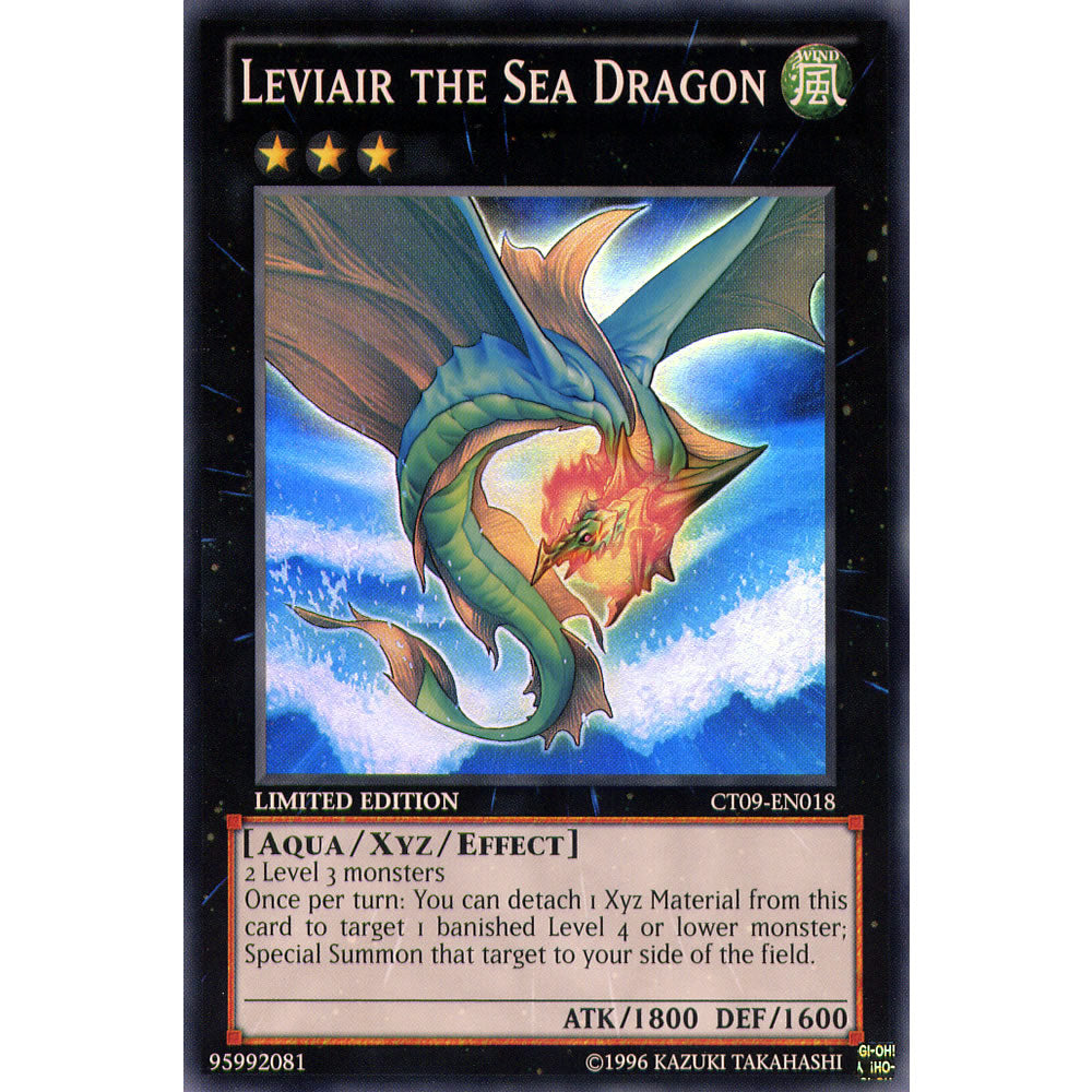 Leviair the Sea Dragon CT09-EN018 Yu-Gi-Oh! Card from the Collector Tin 2012 Promo Set