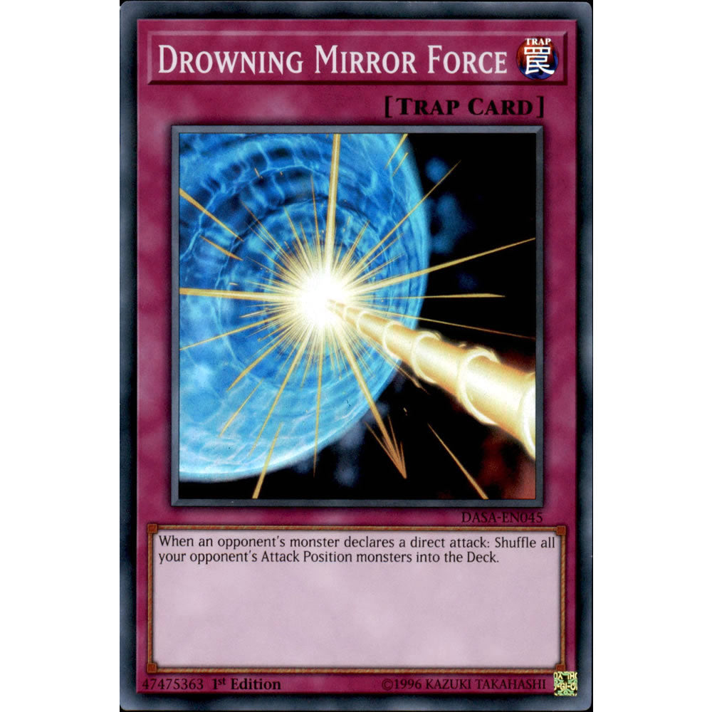 Drowning Mirror Force DASA-EN045 Yu-Gi-Oh! Card from the Dark Saviors Set