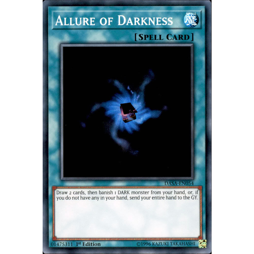 Allure of Darkness DASA-EN054 Yu-Gi-Oh! Card from the Dark Saviors Set
