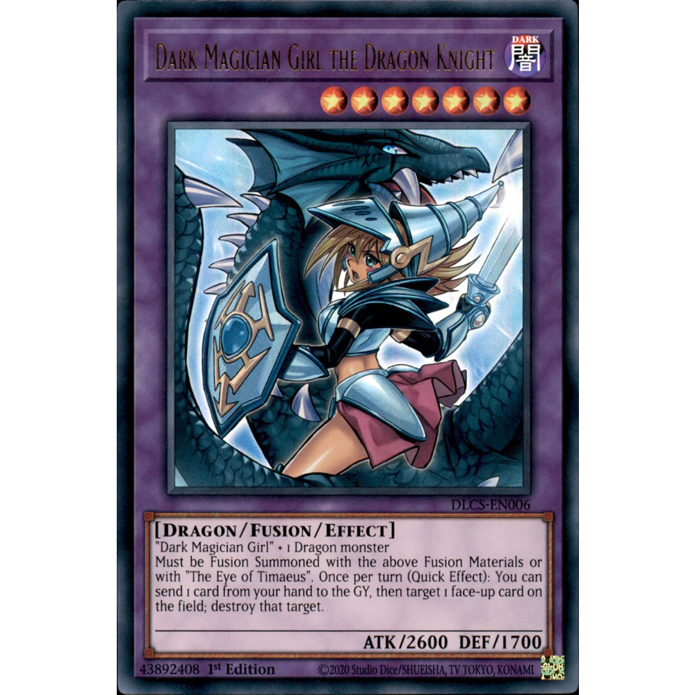 Dark Magician Girl the Dragon Knight (Alternate Art) DLCS-EN006