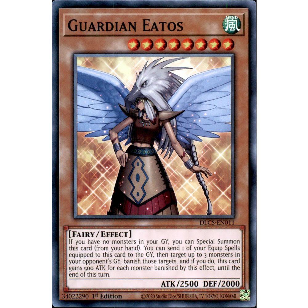 Guardian Eatos DLCS-EN011 Yu-Gi-Oh! Card - Deckboosters Guardian Eatos DLCS-EN011 Yu-Gi-Oh! Card - Deckboosters