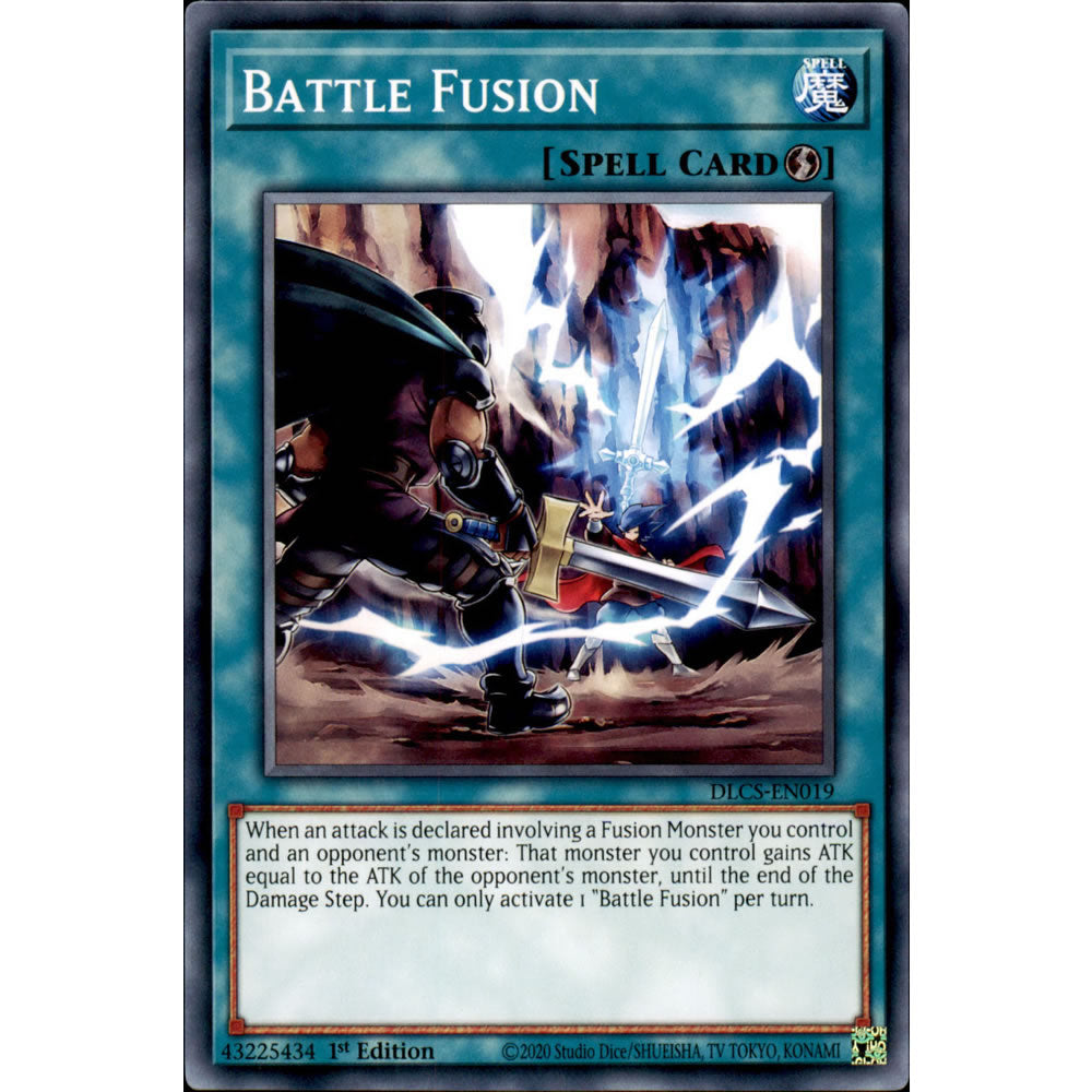 Battle Fusion DLCS-EN019 Yu-Gi-Oh! Card - Deckboosters Battle Fusion DLCS-EN019 Yu-Gi-Oh! Card - Deckboosters