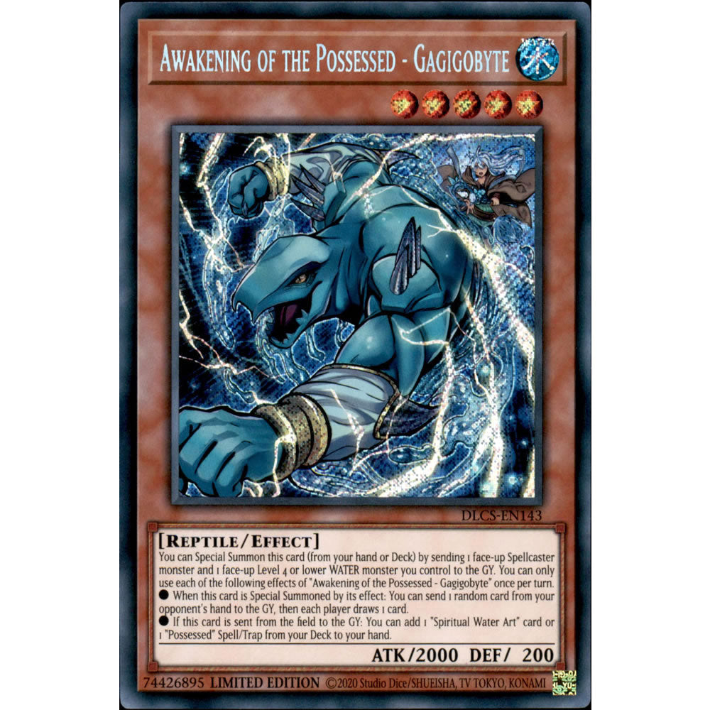 Awakening of the Possessed - Gagigobyte DLCS-EN143 Yu-Gi-Oh! Card from the Dragons of Legend: The Complete Series Set