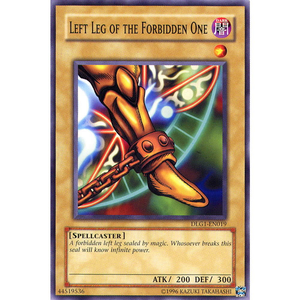 Left Leg of the Forbidden One DLG1-EN019 Yu-Gi-Oh! Card Left Leg of the Forbidden One DLG1-EN019 Yu-Gi-Oh! Card