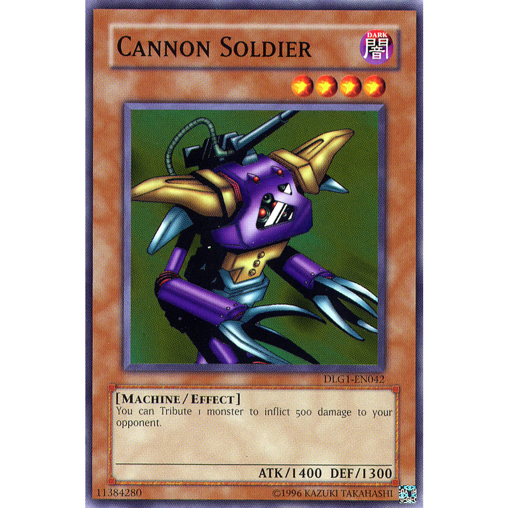 Cannon Soldier DLG1-EN042 Yu-Gi-Oh! Card from the Dark Legends Set