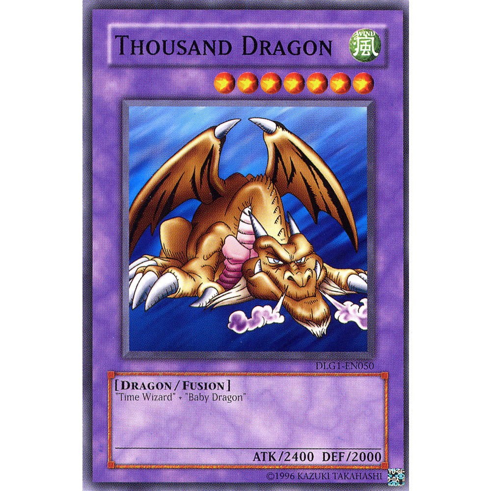 Thousand Dragon DLG1-EN050 Yu-Gi-Oh! Card from the Dark Legends Set