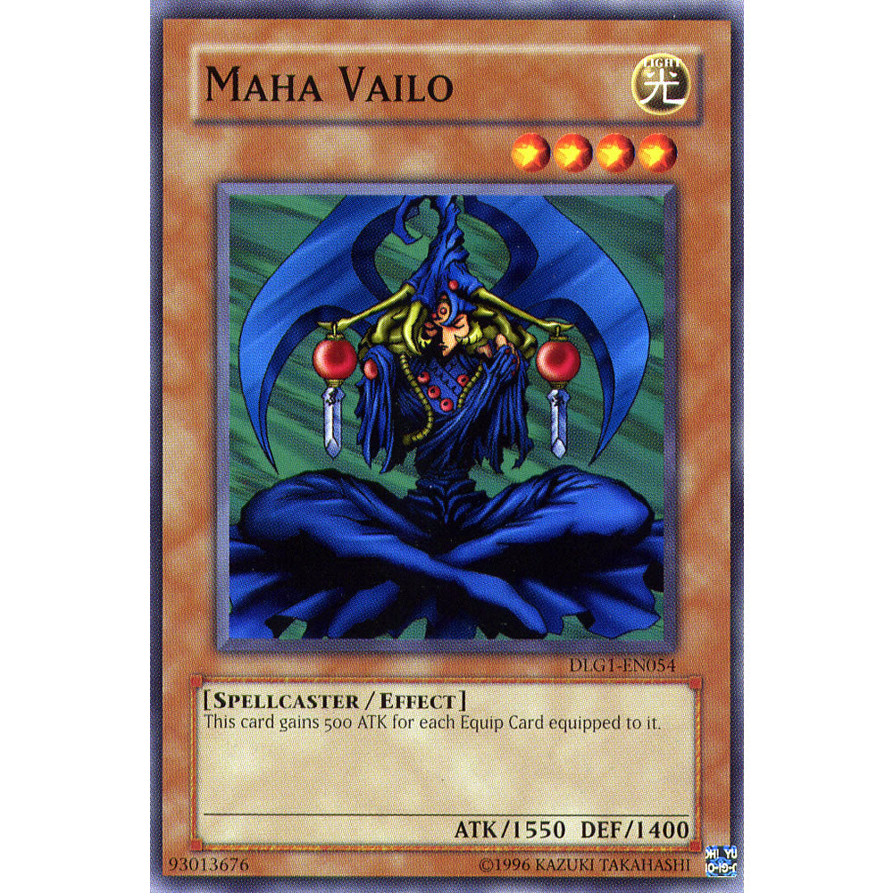 Maha Vailo DLG1-EN054 Yu-Gi-Oh! Card from the Dark Legends Set