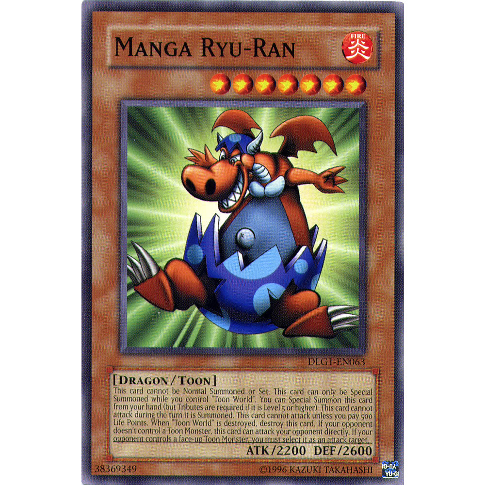 Manga Ryu-Ran DLG1-EN063 Yu-Gi-Oh! Card from the Dark Legends Set