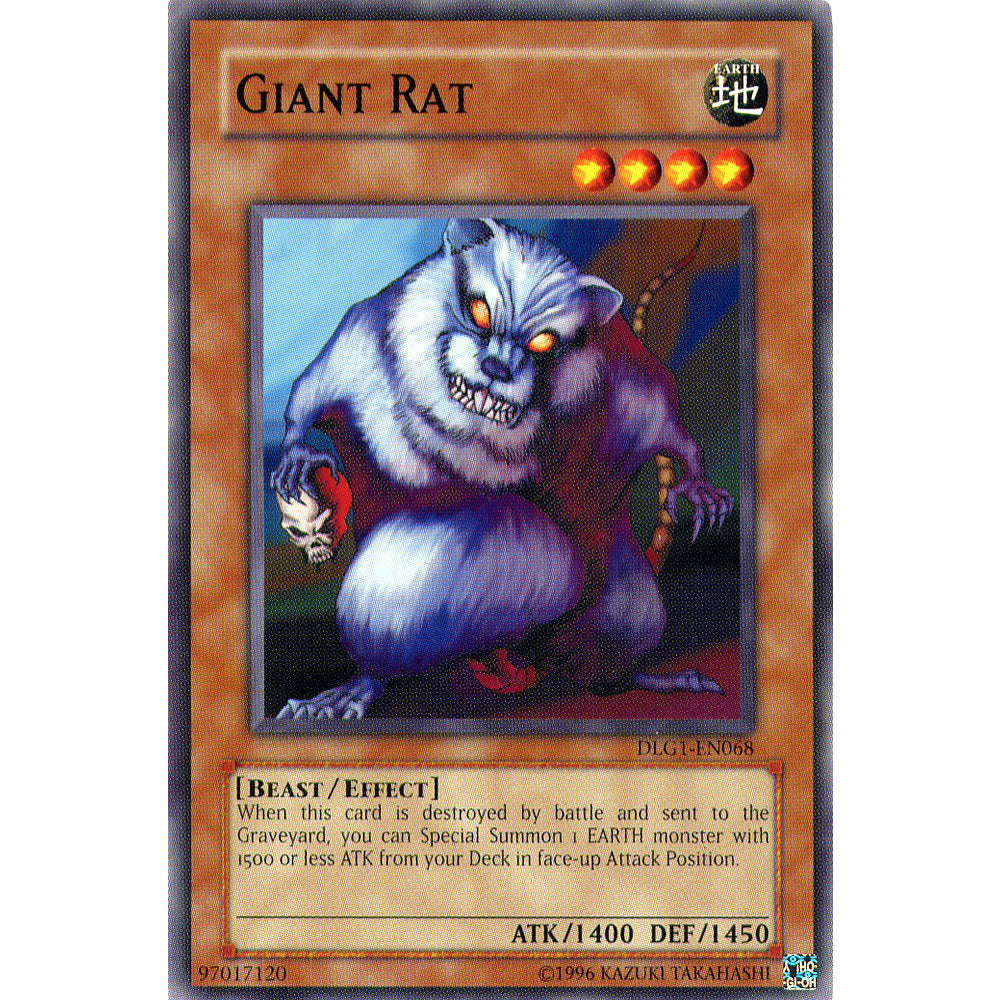 Giant Rat DLG1-EN068 Yu-Gi-Oh! Card from the Dark Legends Set